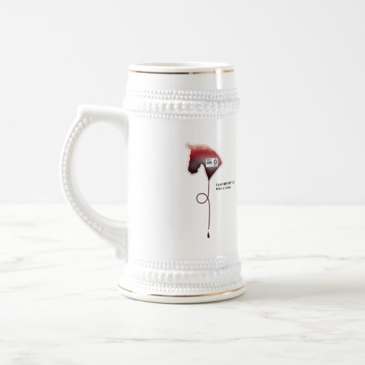 肝炎 ビールジョッキ (左)