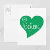 肝疾患信じハート ポストカード (正面/裏面)