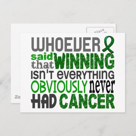 肝癌と言った人 ポストカード (正面/裏面)