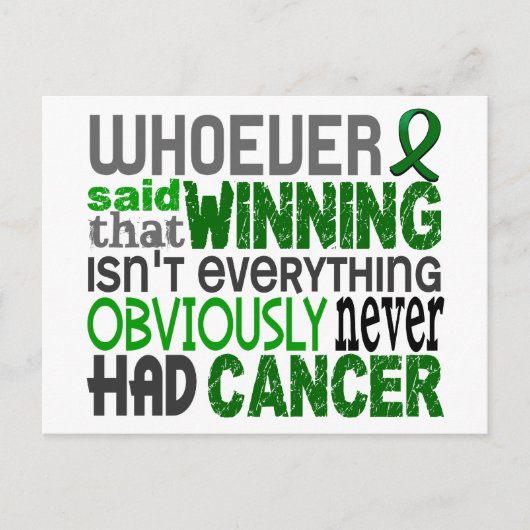 肝癌と言った人 ポストカード (正面)