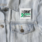 肝癌I衣服エメラルドグリーンおばあちゃん 缶バッジ (インサイチュ)