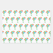 肝移植カラフル ラッピングペーパーシート (正面)