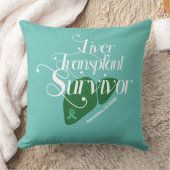 肝移植サバイバーカスタム装飾用クッション クッション (ブランケット)