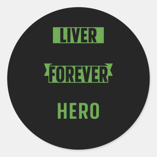 肝移植サバイバー肝移植回復 ラウンドシール (正面)