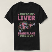 肝移植素晴らし生存者1 Tシャツ (デザイン正面)