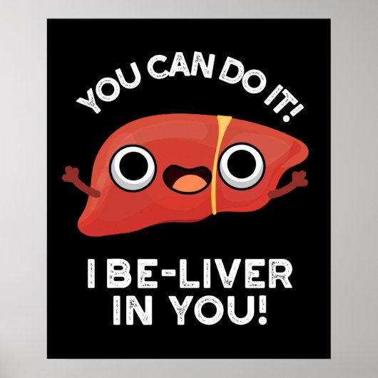 肝臓のパンで肝臓のパンで前向ききよう ポスター (正面)