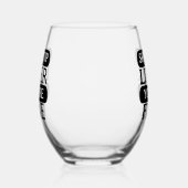 肝臓を閉じなさい素晴らし ステムなしワイングラス (右)