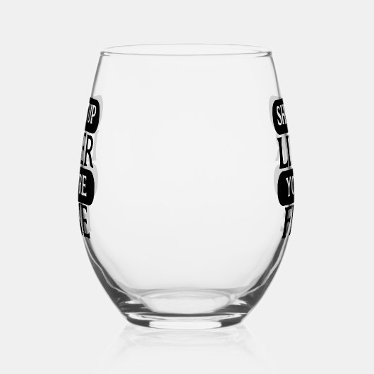 肝臓を閉じなさい素晴らし ステムなしワイングラス (右)