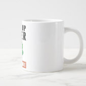 肝臓を閉じる ジャンボコーヒーマグカップ (右)