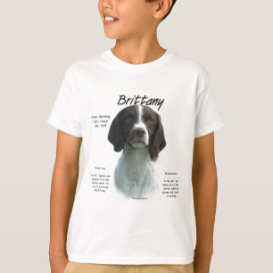 肝臓ブリタニースパニエル犬史 Tシャツ