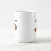 肝臓ラバーマグ コーヒーマグカップ (中央)