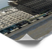 肝臓建物リバプールポスター ポスター (角)