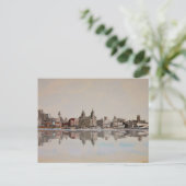 肝臓建物リバプール – 葉書 ポストカード (スタンド正面)