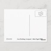 肝臓建物リバプール – 葉書 ポストカード (裏面)