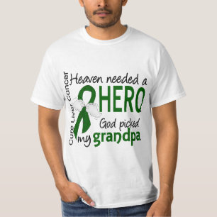 肝臓癌の天国は英雄の祖父を必要としました Tシャツ