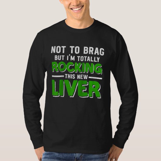 肝臓移植レシピエント 肝臓移植のサバイバー 肝臓病 Tシャツ (正面)