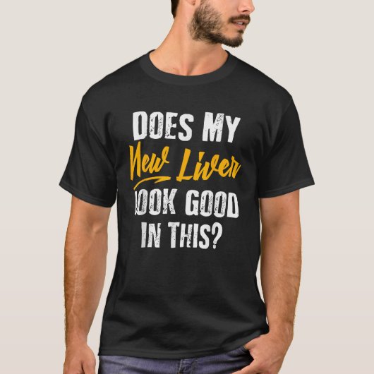 肝臓移植器移植手術Gif Tシャツ (正面)