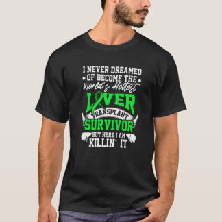 肝臓移植生存者最もホットな臓器戦士1 Tシャツ