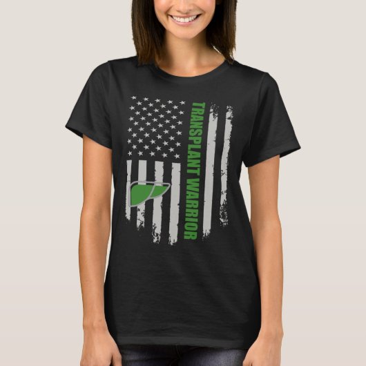 肝臓移植臓移植 Tシャツ (正面)