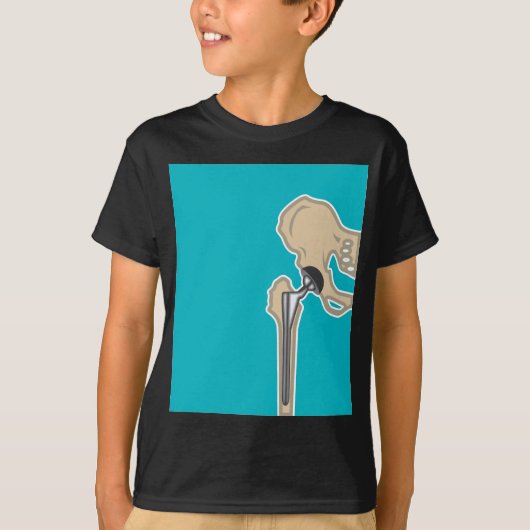 股関節の取り替え Tシャツ (正面)