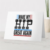 股関節手術 カード (正面)