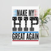 股関節手術 招待状 (スタンド正面)