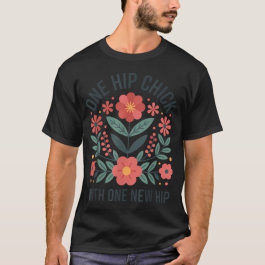 股関節置換術の回復 股関節手術 Tシャツ (正面)