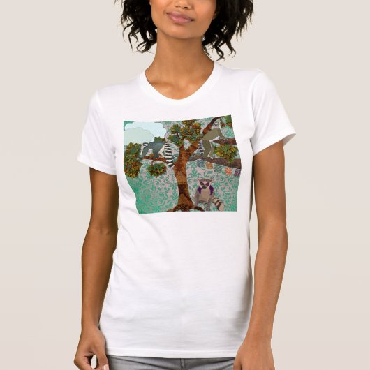 肢のTシャツのLemurs Tシャツ (正面)