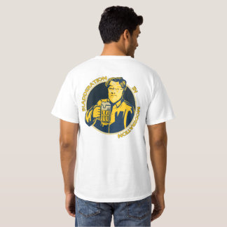 肥えたBladderationビールTシャツ Tシャツ