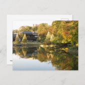 肥後細川庭園 – 東京都 ポストカード (正面/裏面)