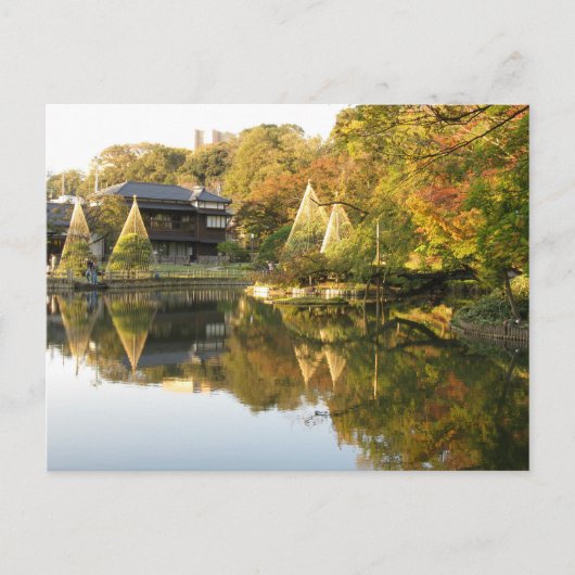 肥後細川庭園 – 東京都 ポストカード (正面)