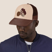 肥料の車輪が付いているスカラベの乗馬のバイク キャップ (インサイチュ)