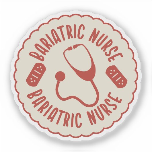 肥満外科ナース シール (正面)