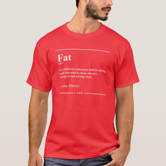 肥満定義ファミリー Tシャツ (正面)