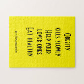 肥満 ジグソーパズル (横)