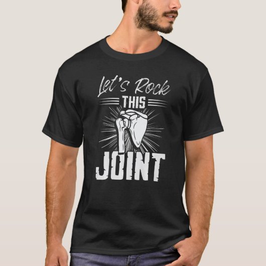 肩の手術アパレル肩の交換レコ Tシャツ (正面)