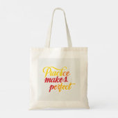 肩当スタイリッシュて トートバッグ (裏面)