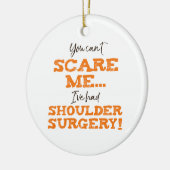 肩手術おもしろい回復ビックリ セラミックオーナメント (左)