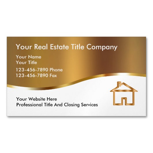 肩書き会社電磁石 マグネット名刺 (正面)