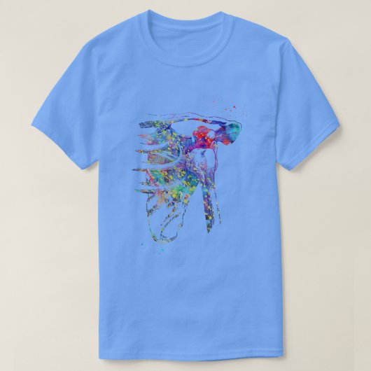 肩脱臼1 Tシャツ (デザイン正面)