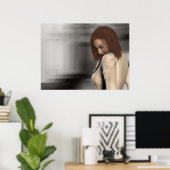 肩越しに ポスター (ホームオフィス)