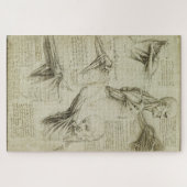 肩部の解剖学的勉強-レオナルドda E2 ジグソーパズル (横)