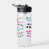 肯定の言前向き葉 ウォーターボトル (右面)