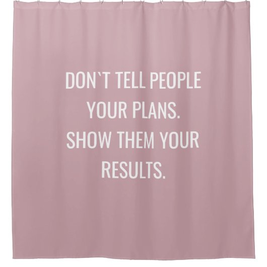 肯定やる気を起こさせるインテリアホームグリッター シャワーカーテン (正面)