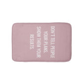 肯定やる気を起こさせるインテリアホームグリッター バスマット (正面)