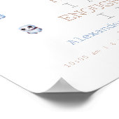 肯定ウッドランド動物ボーイデコール子供部屋 ポスター (角)