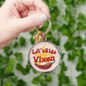 肯定キーチェやる気を起こさせるーンに乗ろう キーホルダー (手)