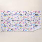 肯定ビーチタオル ビーチタオル (正面)