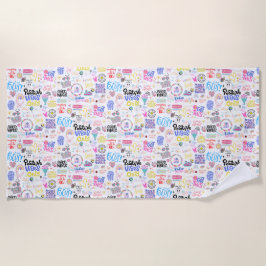 肯定ビーチタオル ビーチタオル