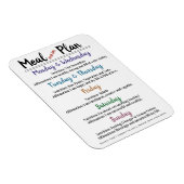 肯定付き食事計画 マグネット (右側)